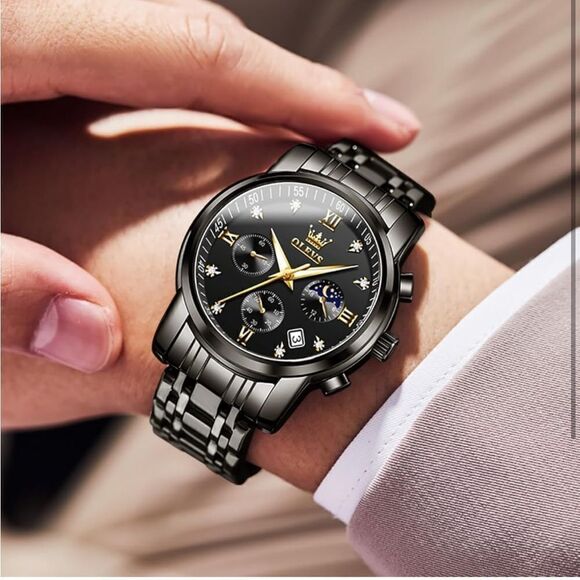 Classic Quartz Wristwatch for Men - Picture 1 of 3